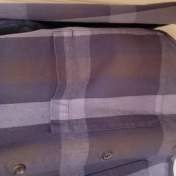 NEW Men's Original Penguin Brushed Cotton Button Front Jacket Shirt Size M.  NWT - Picture 4 of 8